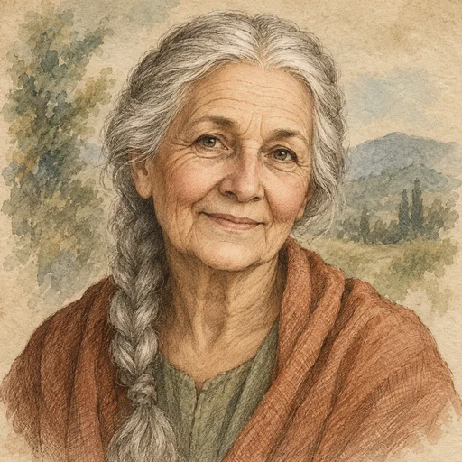 Illustrative portrait for Elin, a fictional gatekeeper